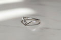 Wishbone ring