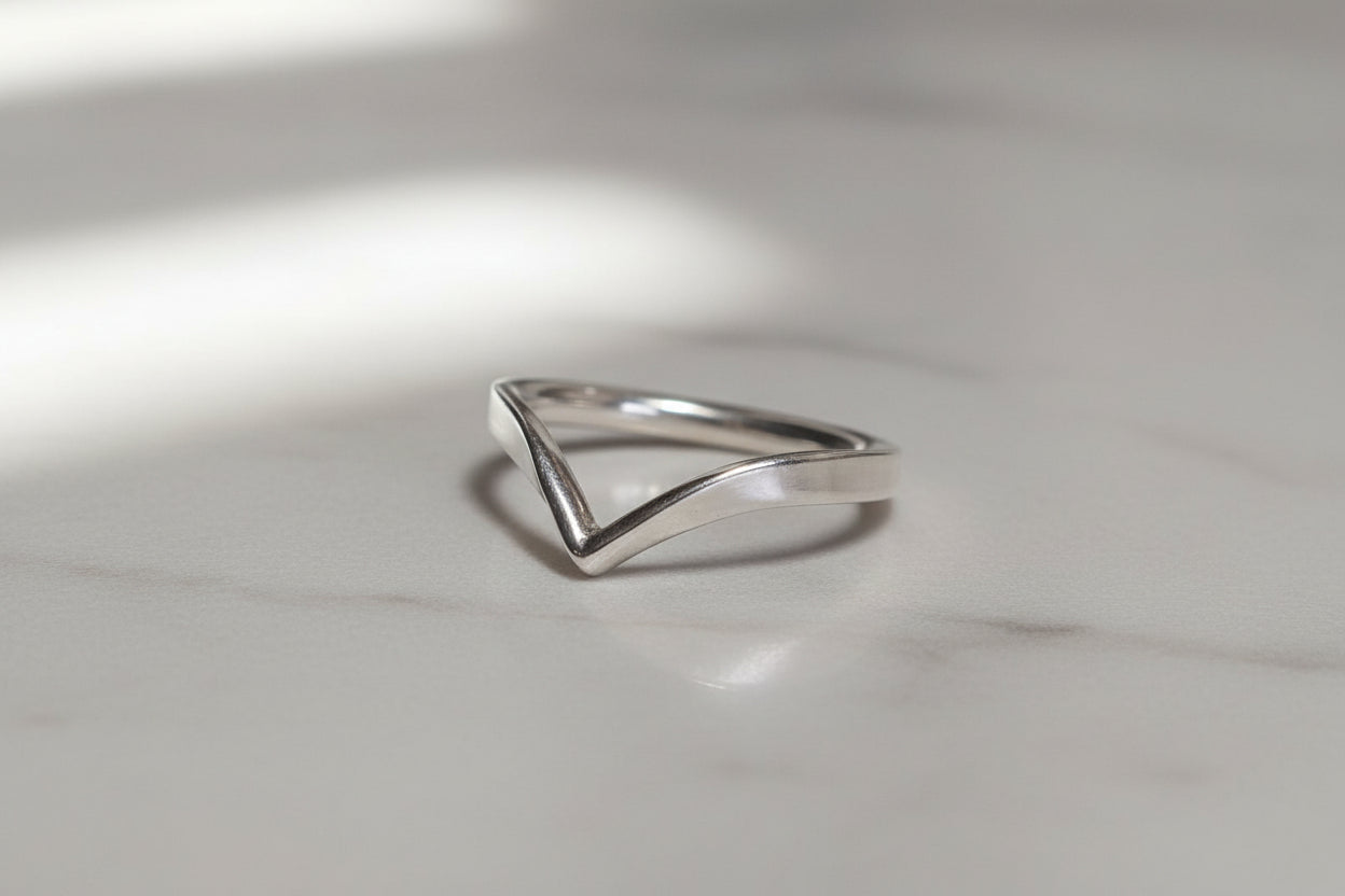 Wishbone ring