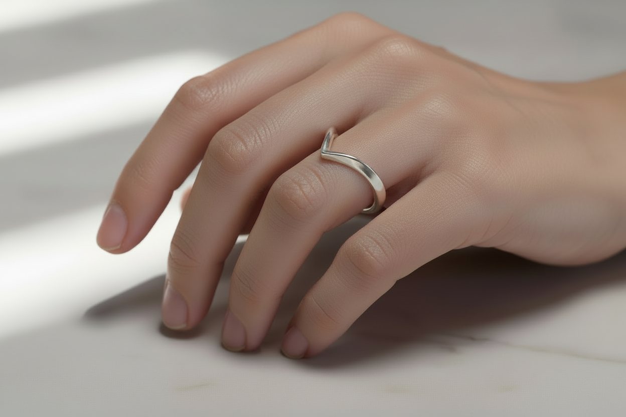 Wishbone ring