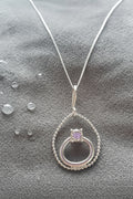 CZ droplet pendant