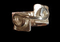 Chunky swirl ring